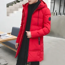 Tcyeek размера плюс 5XL парки зимняя куртка мужская Толстая хлопковая шапка с капюшоном топы корейская модная одежда парка Hombre LWL866