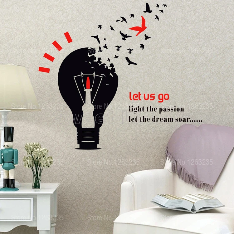 Aliexpress Com Corporate Let The Dream Soar Wall Stickers Company Aliexpress Com Corporate Let The Dream Soar Wall Stickers Company