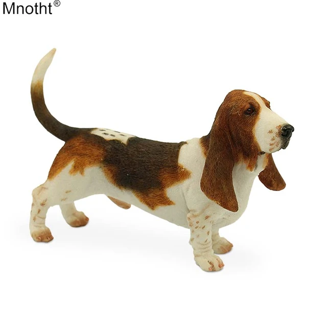 Mini Me Squeaky Breed Dog Toy: Basset Hound