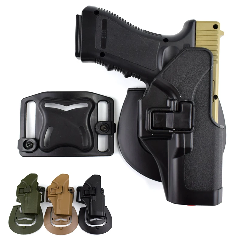 Военный Glock 17 кобура для пистолета правая рука тактический пистолет пояс 19 22 23 31 32