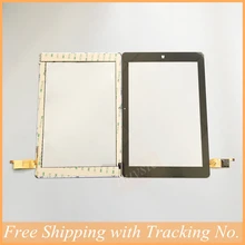New price HI10 plus Tablet Panel Digitizer Glass Sensor Replacement with protector film