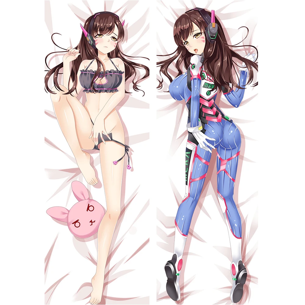 Аниме JK игра D. Va hana песня 18R Dakimakura Косплэй тела Наволочка Чехол Dva Hug Подушка Чехол