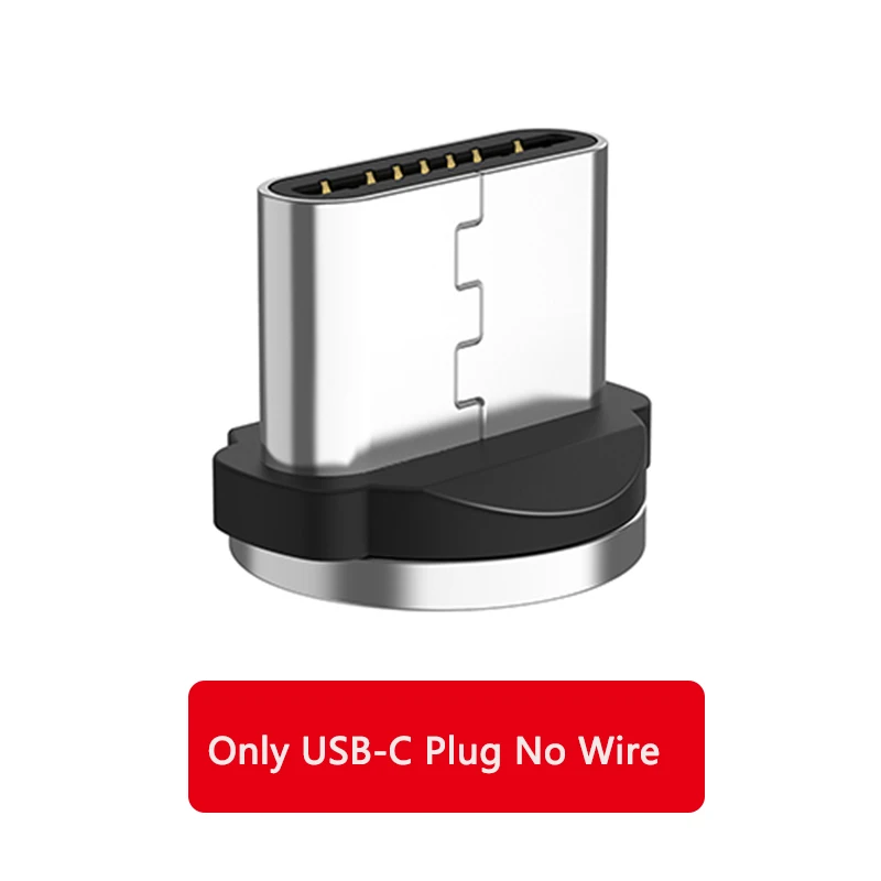 UGI 1 м 2 м 3 м 90 градусов L Тип Магнитный кабель usb Тип C/Micro USB/IOS нейлоновая оплетка светодиодный индикатор type-C кабель для USB C устройств - Тип штекера: USB Type C Plug