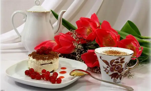 Diamond Painting DIY Embroidery Flowers Tulip Coffee Needlework Pattern Rhinestones Sale Mosaic | Дом и сад