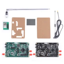 HackRF одно программное радио(SDR) макетная плата 1 МГц-6 ГГц с антенна SMA+ черная универсальная Антенна и акриловая оболочка