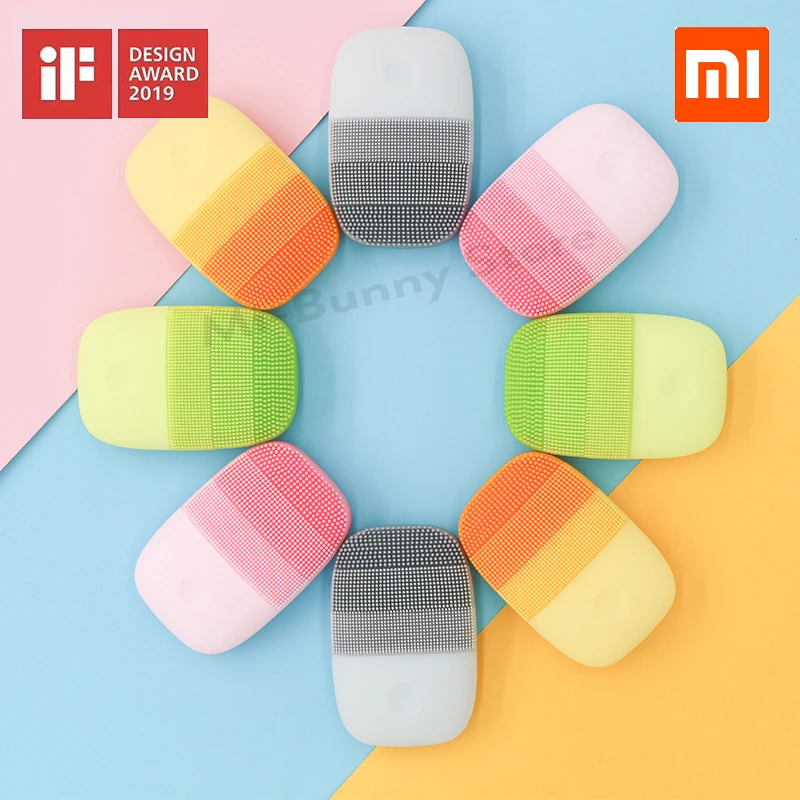 

In-Stock Xiaomi inFace Small Cleansing Instrument Deep Cleanse Sonic Beauty Facial Instrument Cleansing Face Skin Care Massager