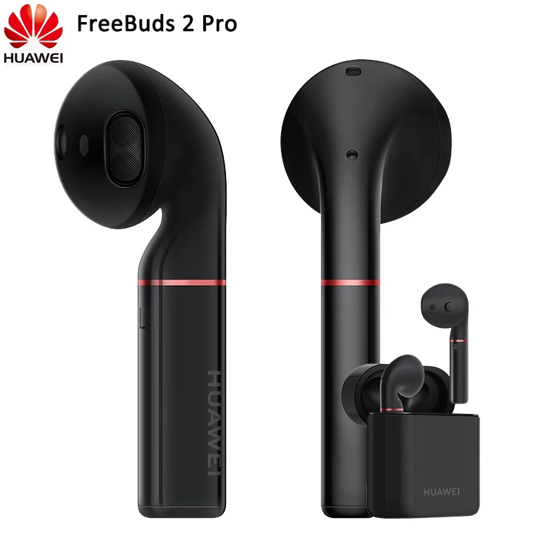 

Original Huawei FreeBuds 2 Pro Bone Voiceprint Bluetooth 5.0 True Wireless Stereo Headset Earphone IP54 Waterproof HWA Music Mic