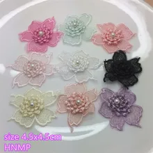 1 piezas encaje flores cuenta bordado parche tela ropa bolsa camiseta vacaciones noche vestido Jeans decoración reparación apliques diy(China)