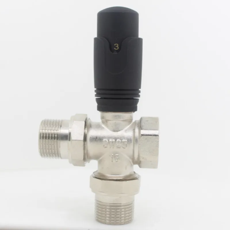 Термостатический клапан радиатора 6-28 градусов для системы сантехники внутренний радиатор термостатический радиатор 3 ходовой клапан DN15-DN32