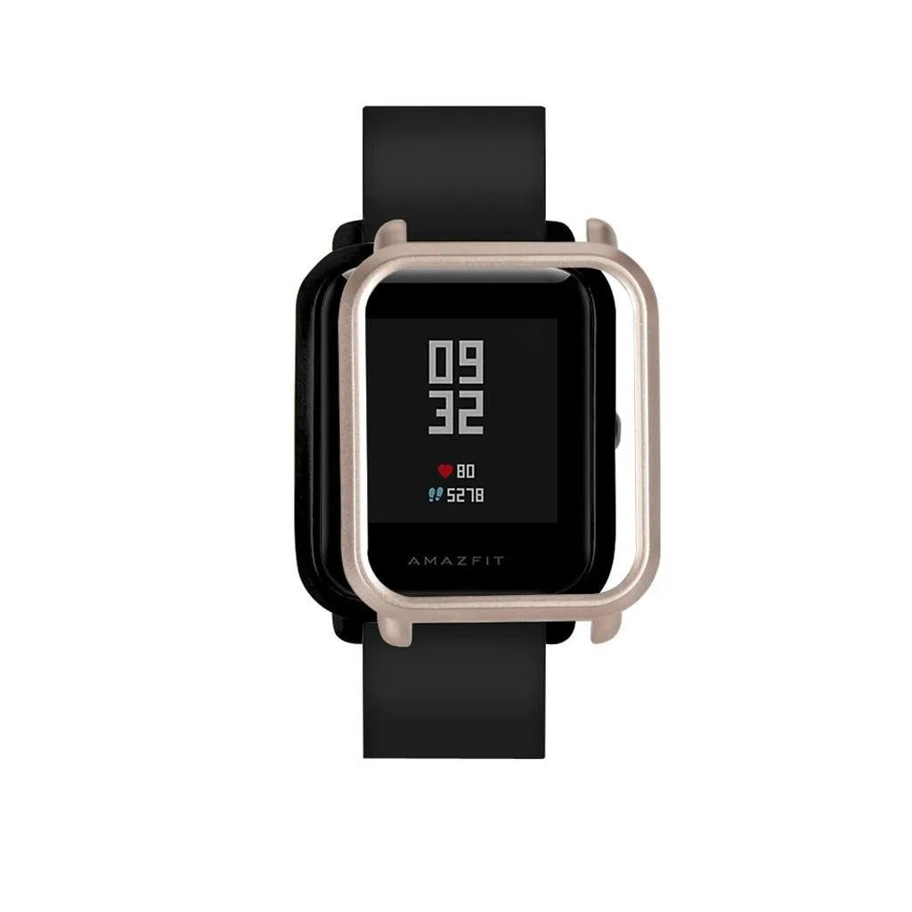 

Slim Colorful Frame Full Case Cover Protective PC Case Cover Protect Shell For Huami Amazfit Bip Younth Watch 605+