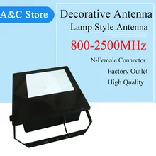 800~ 2500 мГц направленная антенна 10dbi декоративный светильник стиль антенна для CDMA GSM DCS aws WCDMA 2 г 3 г 4g-LTE антенны N-женский