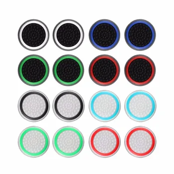 

4pcs/lot Game Accessory Protect Cover Silicone Thumb Stick Grip Caps for PS4/3 for Xbox 360/for Xbox one Game Controllers