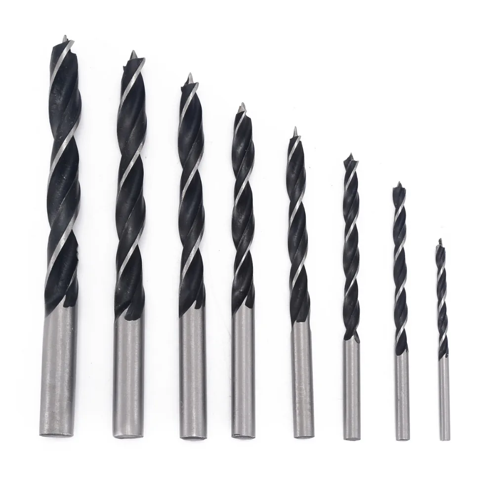 7Pc PROFESSIONAL QUALITY WOODEN DRILL BIT SET Carbon Steel 6mm-10mm Carpentry 