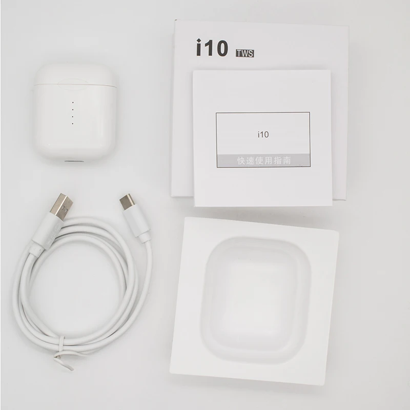 

i10 tws i10s tws wireless charge support Earphones Wireless earphone Bluetooth 5.0 Earbuds Touch control headset