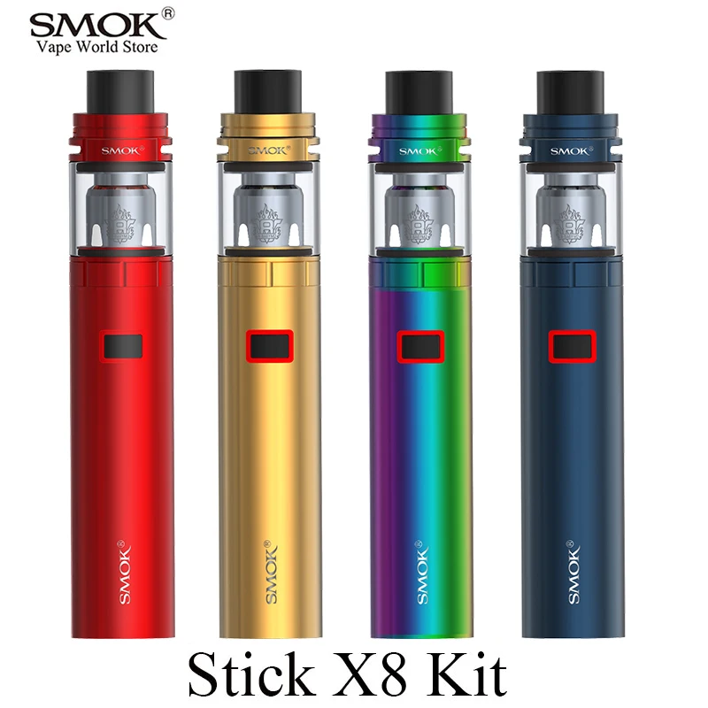 Набор для вейпа SMOK Stick X8 электронная сигарета вейп X Baby VS V8 набор покупки 3 ядра