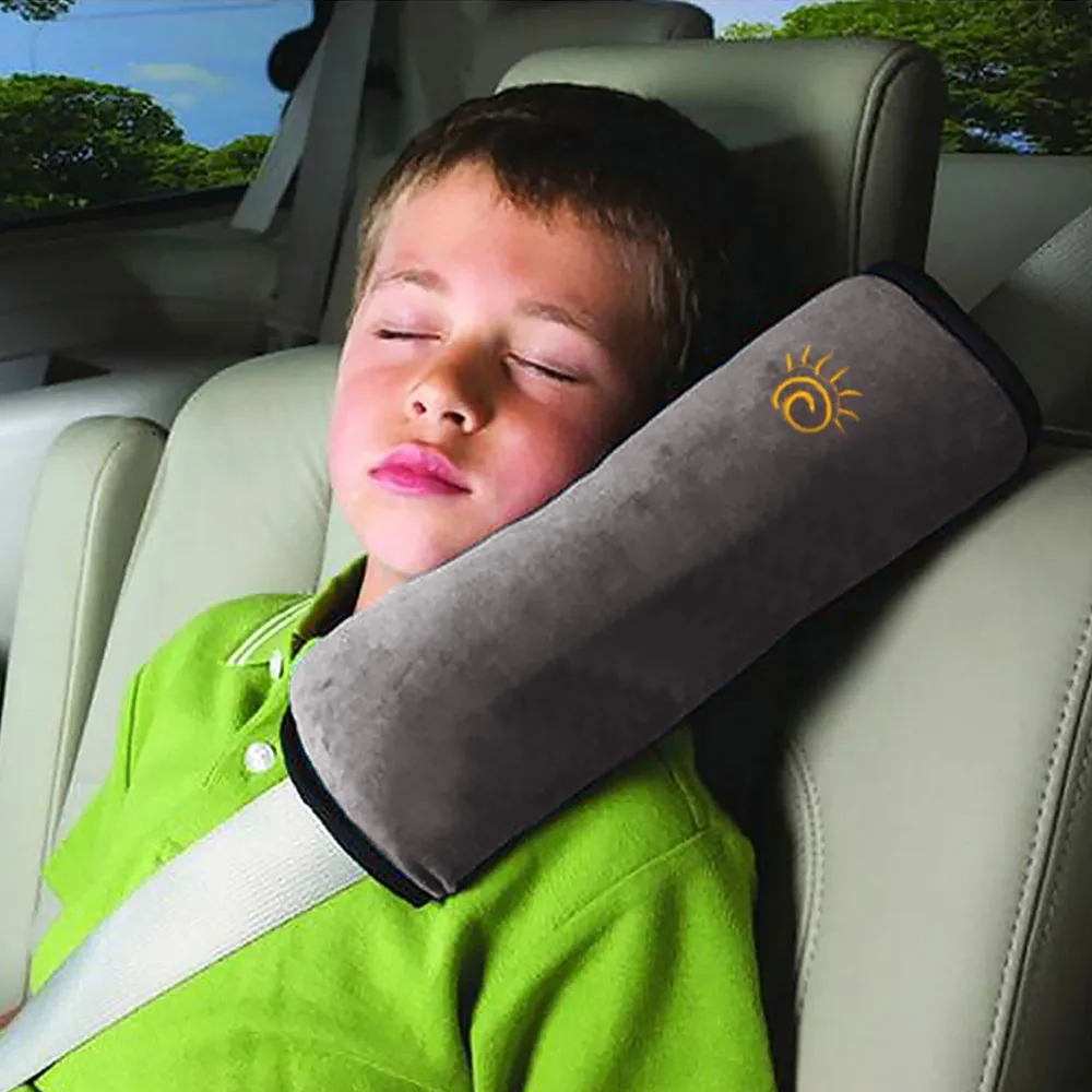 

Baby Pillow Kids Shoulder Pad Cover Car Auto Safety Seat Belt Harness Children Head Protection Covers Anti Roll Pillow Cushion