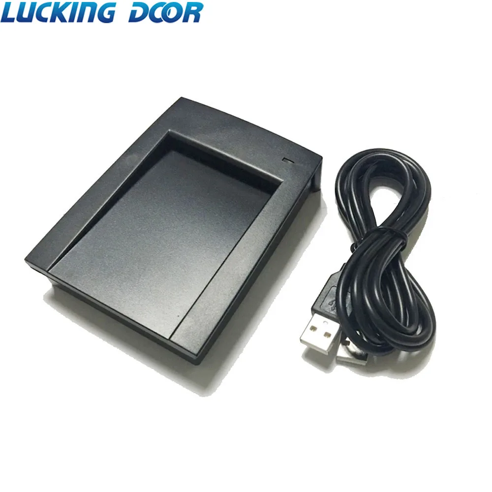 LUCKING DOOR RFID 13 56 МГц IC кард ридер писатель 2в1 настольный USB для контроля
