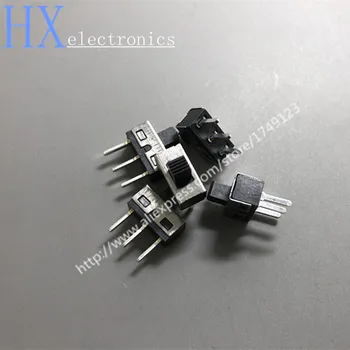 

Free shipping 10PCS SS12D10 1P2T SPDT 3Pin Toggle Switch 3A 250V handle length 5mm pin pitch 4.7mm