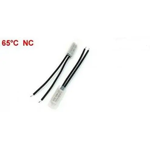 

5pcs/lot KSD9700 5A250V 65 Degree Celsius (N.C.) Normally Closed Temperature Switch Thermostat Thermal Protector