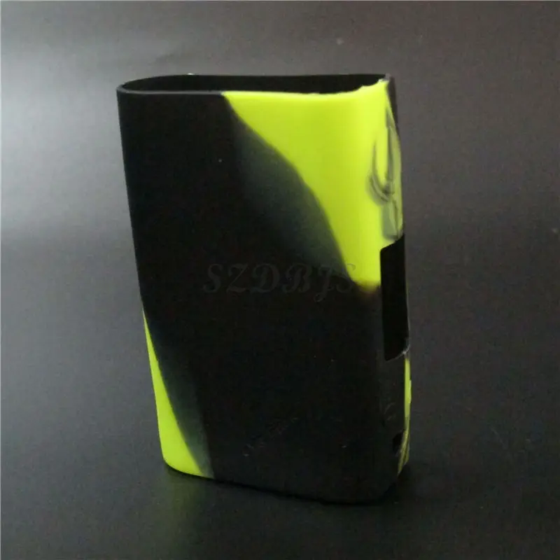 Joyetech eVic Primo 200 Вт TC коробка мод резиновый силиконовый чехол/рукав/корпус/кожа/наклейка для Joyetech eVic Primo 200 W - Цвет: black green