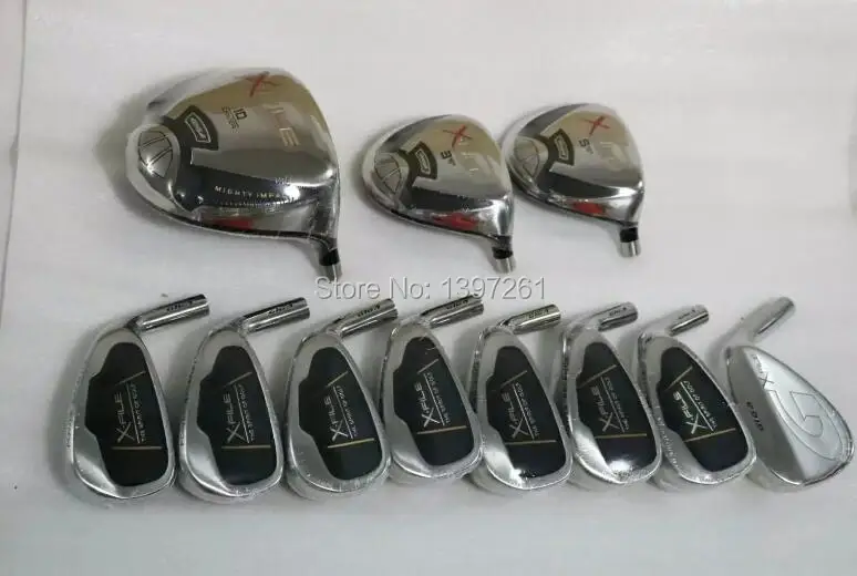 US $436.00 Authentic GIGAXFILEmens golfclubhead 3pcswood9 ironno shaft