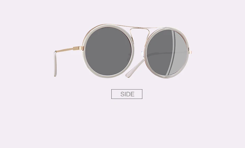 AOFLY, фирменный дизайн, винтажные круглые Светоотражающие женские очки, солнцезащитные очки для женщин, женские солнцезащитные очки, UV400 AF79136