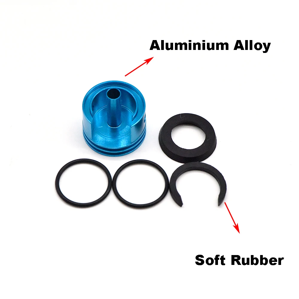 CNC алюминиевый сплав супер Бесшумная головка цилиндра для страйкбола Ver.2 Ver. 3 коробка передач Пейнтбол M4 АК AEG JinMing воздушные пистолеты гелевые бластеры