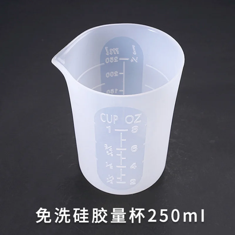 QIAOQIAO DIY мерный стаканчик из силиконовой смолы клей инструменты для изготовления