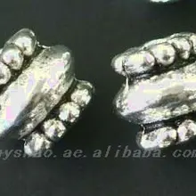 300 шт тибетский серебряный Фонарь разделитель бусина 7,5x6,5 мм