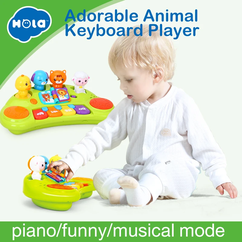 HOLA 2103A Kids Learning & Education Electronic Toys Musical Educational Animal Piano Developmental Music Toy for Children HOLA 2103A Kids Learning & Education Electronic Toys Musical Educational Animal Piano Developmental Music Toy for Children