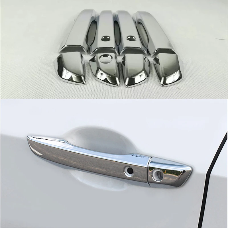 Car Styling Door Handle Cover Stickers ABS For Honda Civic