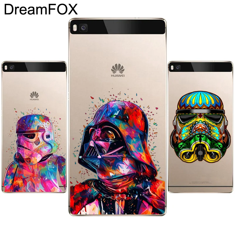 

L090 Star Wars Soft TPU Silicone Case Cover For Huawei P8 P9 P10 Lite Plus 2017 Honor 8 Lite Pro 9 5C 6X V9