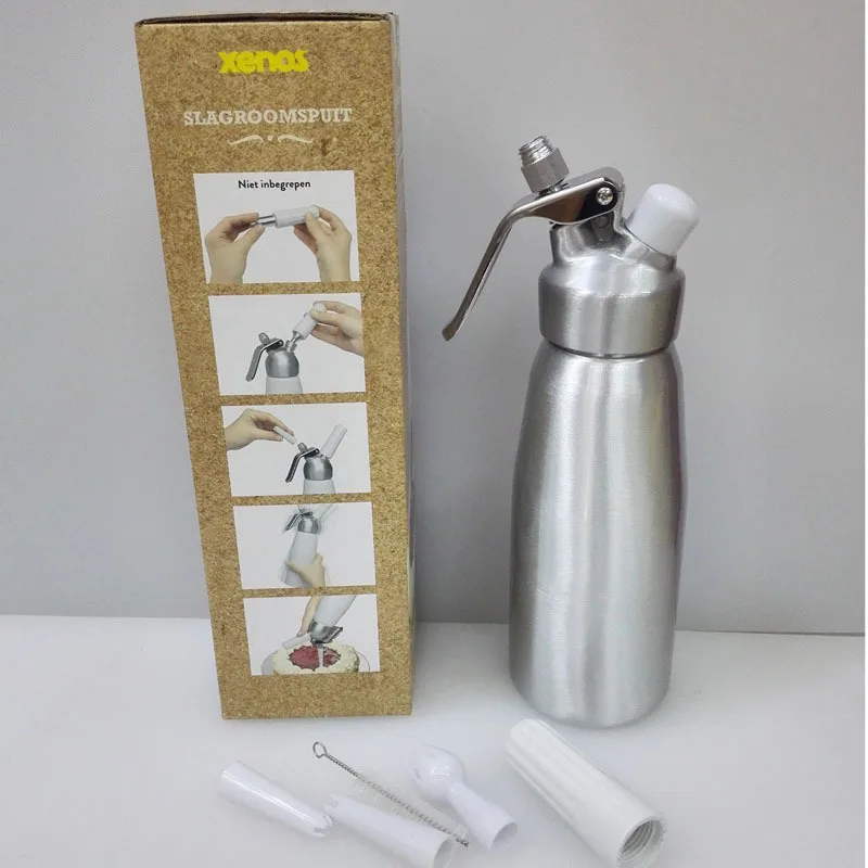 Fancy coffee cream gun whipped cream foaming machine milk foam machine