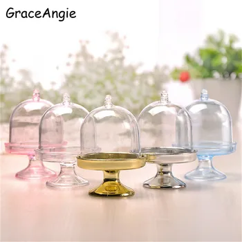 

12pcs Round DIY storage box cake tray snack box wedding Dec Jewelry box Earrings Necklace Bracelet Display Wholesale Accessories