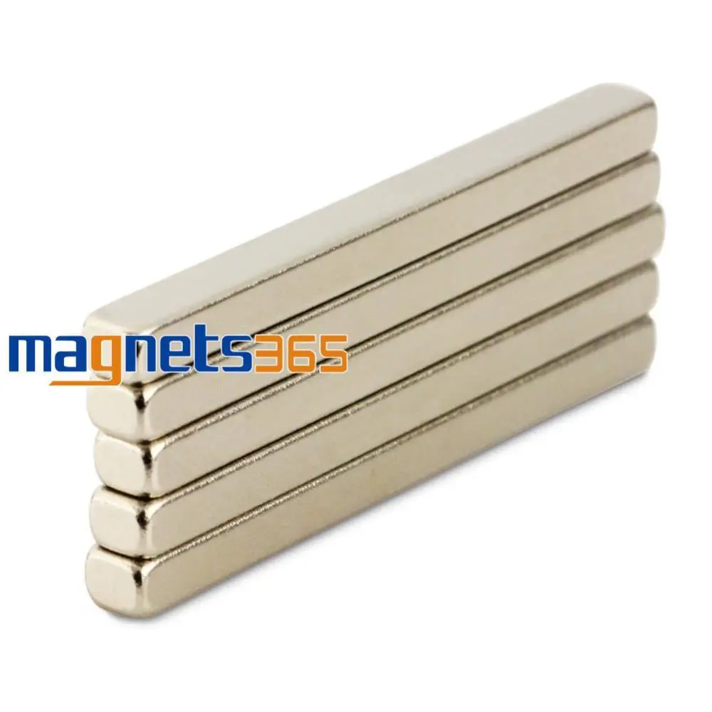 

OMO Magnetics 5pcs N50 Strong Strip Magnets Block Cuboid 50mm x 5mm x 3mm Rare Earth Neodymium