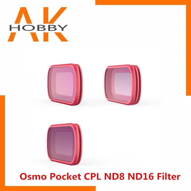 PGYTECH PGY Osmo карманные карданные фильтры для объектива камеры CPL ND8 ND16