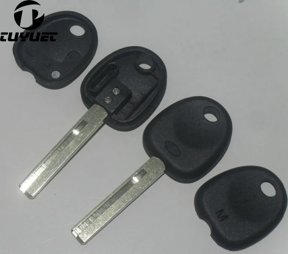 Transponder Key Shell For Hyundai Accent Transponder Key Cover Blanks (Can Install Chip )