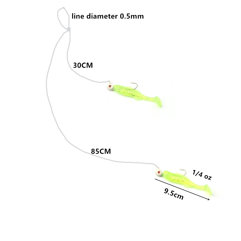 Rompin Fishing Soft Lure Sparkle Beetle Jig Spin 1/4oz Double