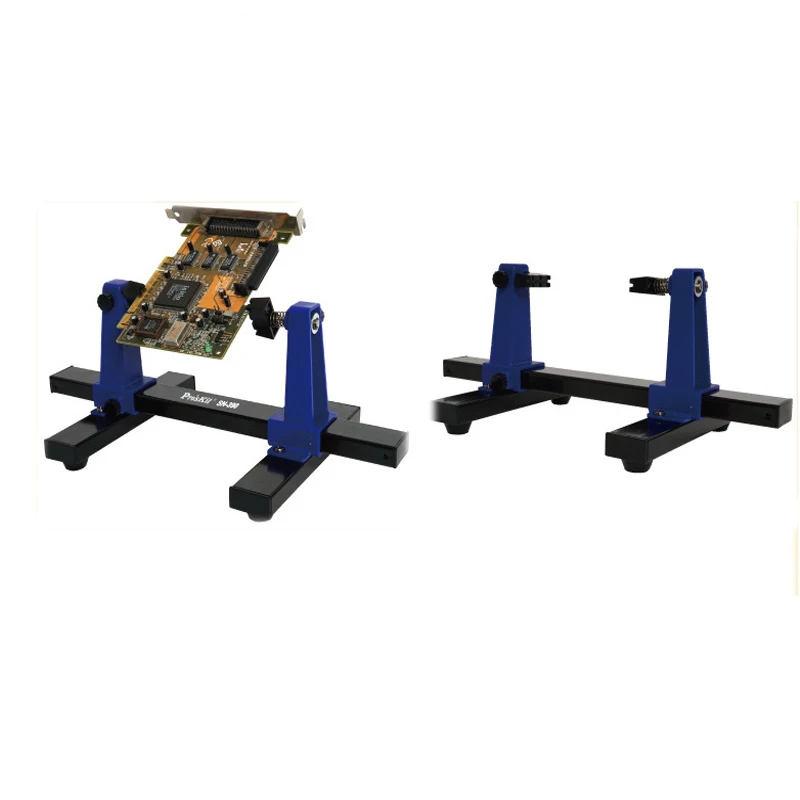 Best SN 390 Universal Adjustable Circuit Board Clamp PCB Holder Fixture Soldering Auxiliary Clamp For Mile Chips Motherboard Repair