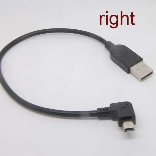 10 قطعة 90 درجة زاوية الحق USB نوع الأنثى إلى B البسيطة 5 دبوس الذكور مهائي كابلات