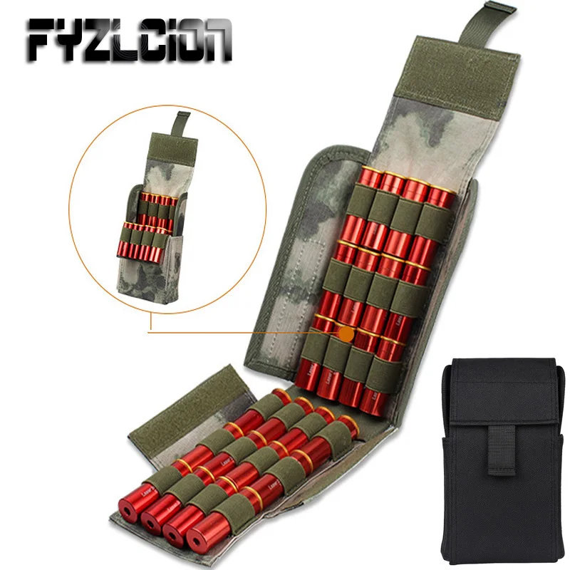

Hot Hunting Accessories Bullet Bag 25 Rounds 12GA Multi-Function Hunting Bag Bullet Bag Storage Pouches Bag Tactical Airsoft Kit