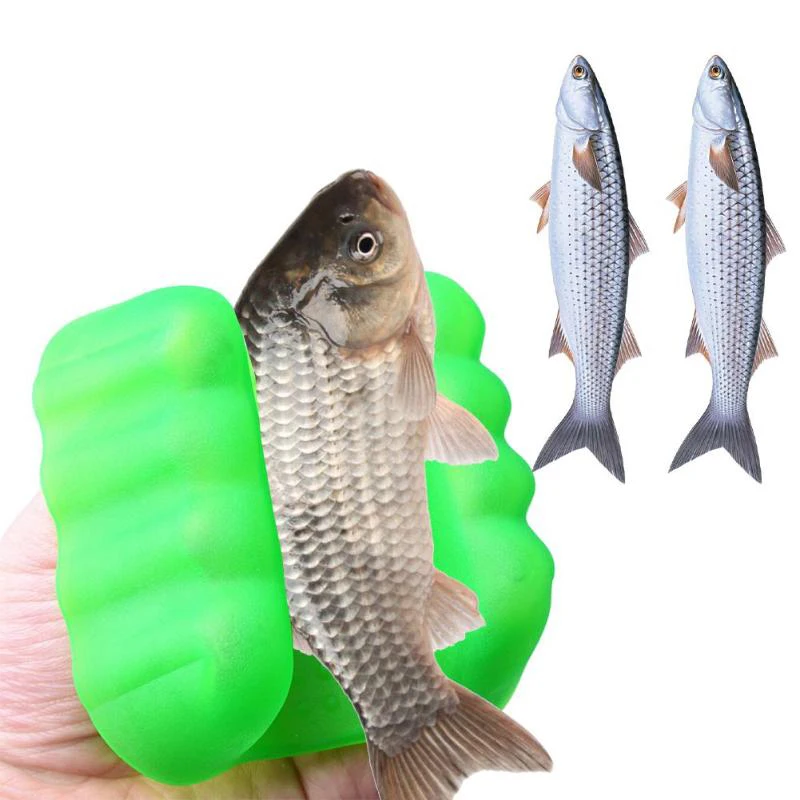 Рыбалка Нескользящие ловли рыбы захват ловли защита рук перчатки протектор захватить