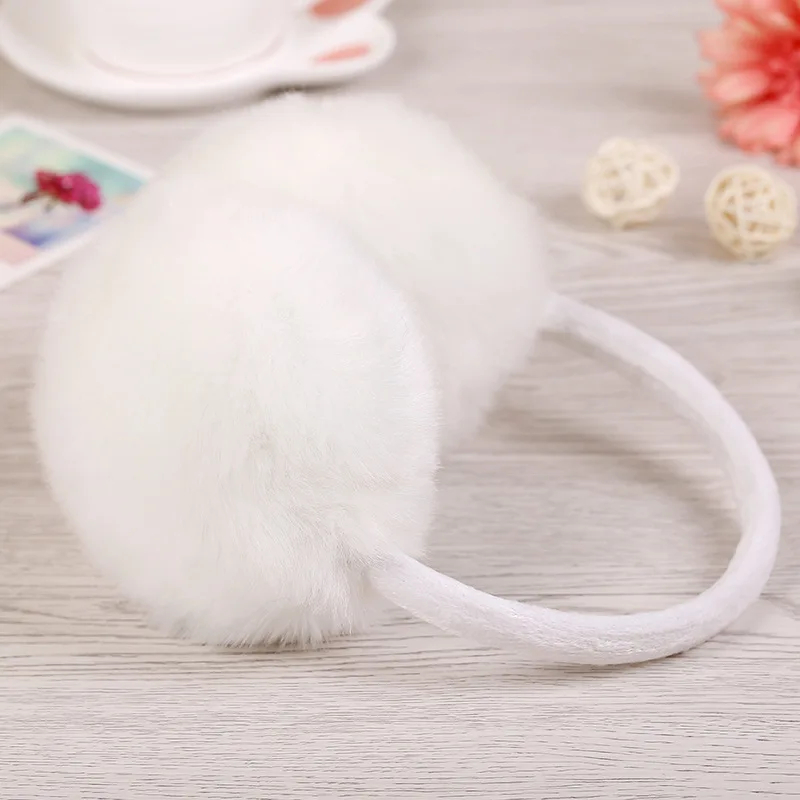 

Warm Headphones Plush Earmuffs Children Ear Warm Headgear Women Ear Warm Headband Winter Earmuffs