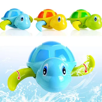 

3 Pcs Float Pool Wind Up Baby Bath Toys Swimming Tub Bathtub Cute Turtle for Kids Boys Girls FJ88