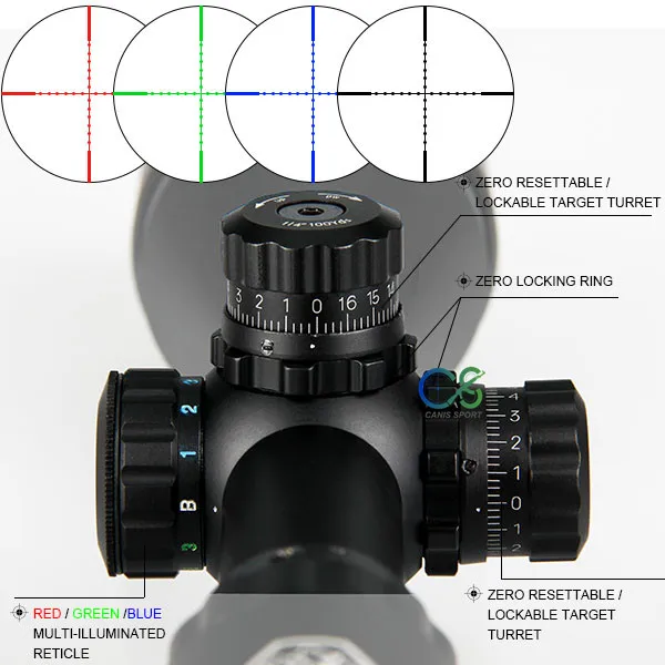 Canis Latrans винтовка охотничий прицел 3-9X50 AO винтовка прицел тактический прицел для охоты и наружной съемки gs1-0147