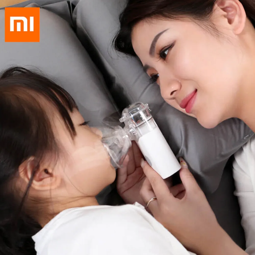 

New Xiaom Mijia Jiuan Andon Portable Micro-atomizer Nebulizer Mini Handheld Inhaler Respirator for Children Adult Cough Treat