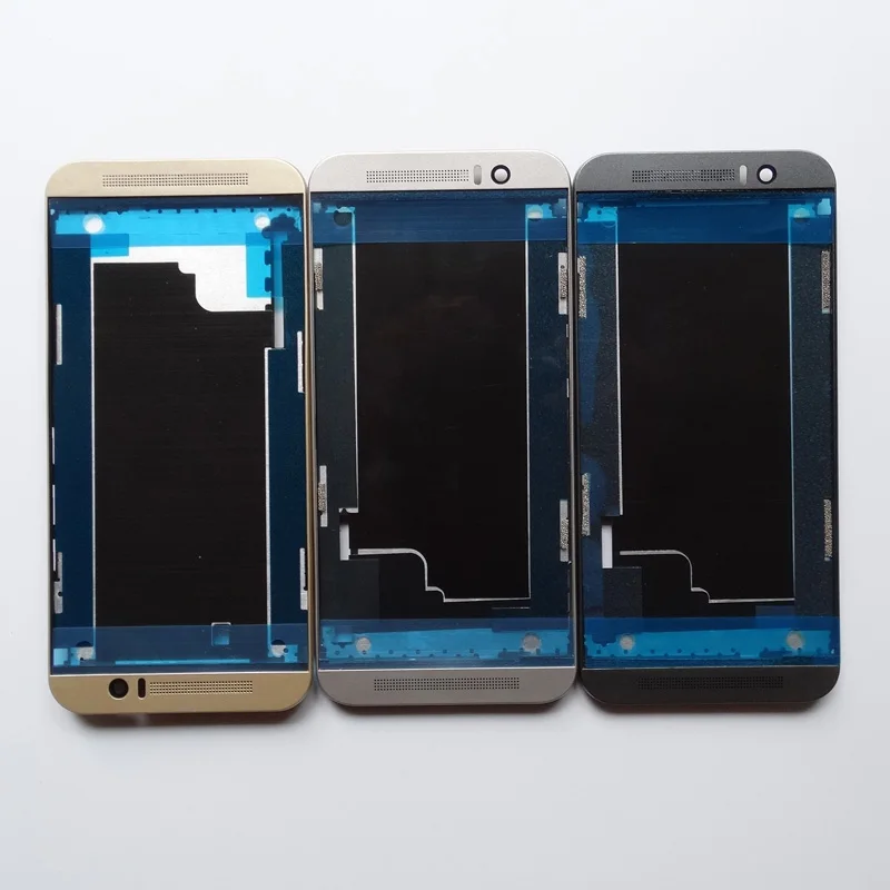

New Original Middle Frame For HTC One M9 Middle Middle Frame Front Bezel Housing Replacement Repair Part With Adhesive