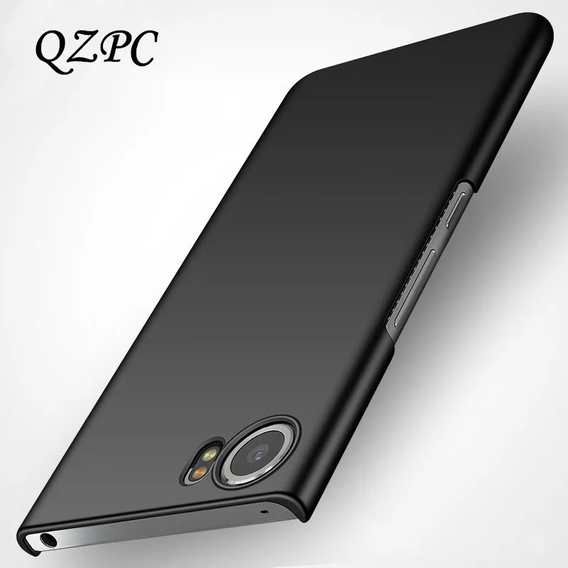 

QZPC New Case Luxury Slim Hard Plastic Phone Case For Blackberry KEYone Key2 Case Cover Protection Black Matte Dropshipping