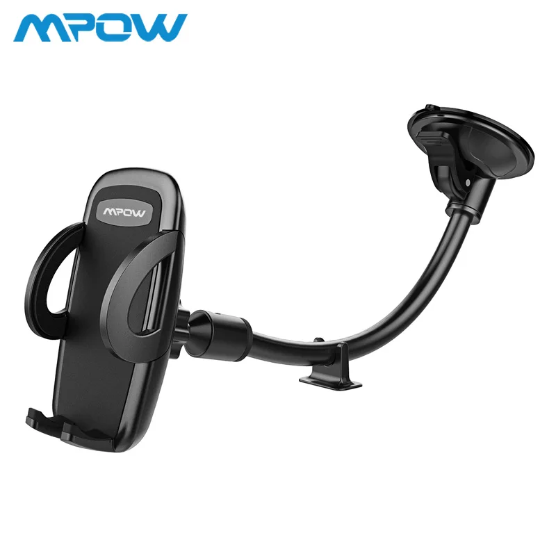 Mpow CA073 Universal Adjustable Car Phone Holders Stand Long Arm