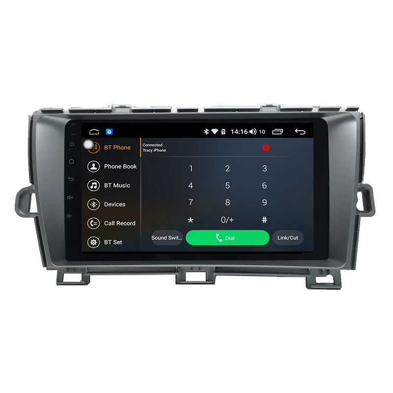 Clearance RHD Prius 2din Car dvd gps Android 9.0 8-core  car radio GPS navigation for TOYOTA Prius RHD 3